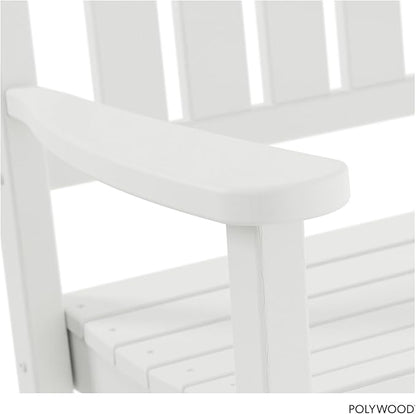 POLYWOOD Presidential Rocking Chair in White