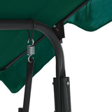 3-Seater Garden Swing Bench with Canopy, Heavy-Duty Outdoor Porch Swing Chair, Powder-Coated Steel Frame - Photo 4