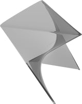LeisureMod 15.75" Triangular Side Table, Stackable Plastic Accent End Table for Indoor & Outdoor Use - Photo 9