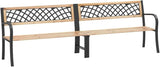 Garden Bench Natural Wood Chinese fir Wood Large Durable Garden Seating Patio Furniture Porch Bench Outdoor Seating for - Photo 3