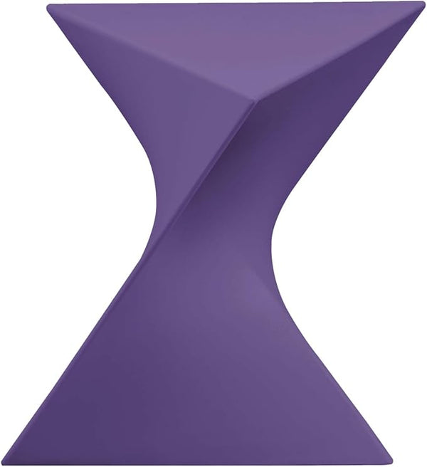 LeisureMod Modern Purple Accent Side Table - Stylish Side Vanity Table for Bedroom & Living Room - Photo 1