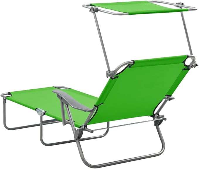 Sun Lounger, Outdoor All-Weather Patio Chaise Lounge Chair, Outdoor Recliner Lounge Chair Sun Loungers, for Garden - Photo 5