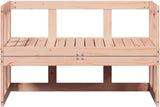 Garden Bench Deck Bench Patio Sofa Bench Extendable Solid Wood Douglas - Photo 5