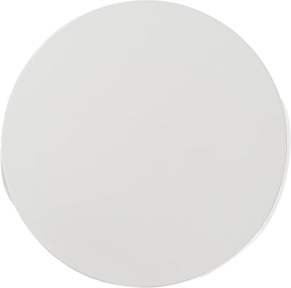 SAFAVIEH Outdoor Collection Vikki Modern Ivory Concrete Accent Table (Fully Assembled) VNN1040B