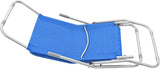 Folding Sun Lounger Set of 2, Adjustable Outdoor Chaise Lounge Chairs with Textilene Fabric - Photo 9