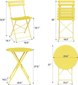 CABIHOME Outdoor Metal Sculpture Garden Chair, Decorative & Functional Resting Seating, Iron Construction - Photo 2