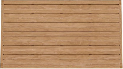 Modway Carlsbad Teak Wood Coffee Table, Natural