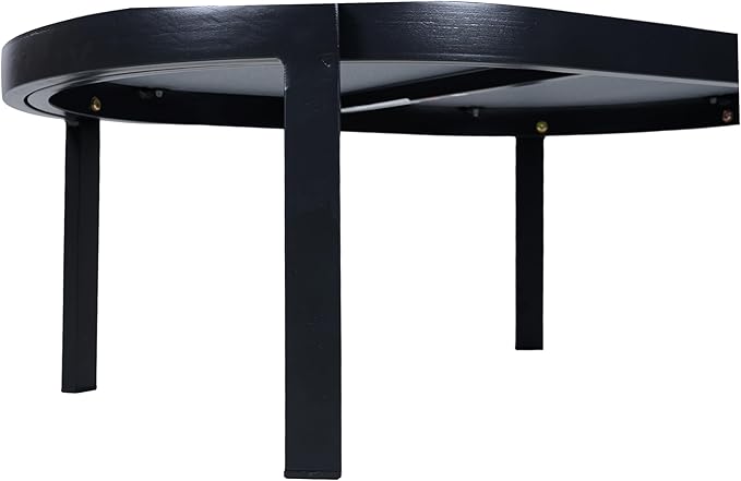 Christopher Knight Home Lula Aluminum Outdoor Coffee Table with Tempered Glass Top - Photo 8
