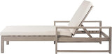 Merax Chaise Lounge Chairs Set of 2 for Outside - Photo 9