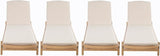 Christopher Knight Home Brolen Acacia Wood Chaise Lounge Chair Outdoor Set of 4 - Photo 4