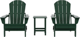 Costaelm 3 piece Patio Set, Outdoor Modern Adirondack Table and Chairs - Photo 1