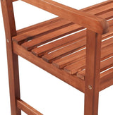 (Fast Shipments) Outdoor Patio Bench Long Rectangular Wooden Dining Picnic Furniture Benches for Backyard, Garden, Lawn - Photo 5