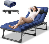DoCred Folding Lounge Chair with Mattress - Photo 1