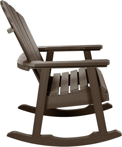 Highwood Hamilton Rocking Chair, Weathered Acorn