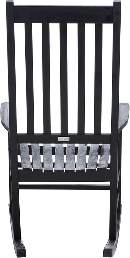 SAFAVIEH Outdoor Collection PAT7002 Chair, Black