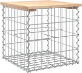 Compact Garden Bench, Solid Pine Wood Outdoor Seating with Galvanized Steel Frame - Photo 3