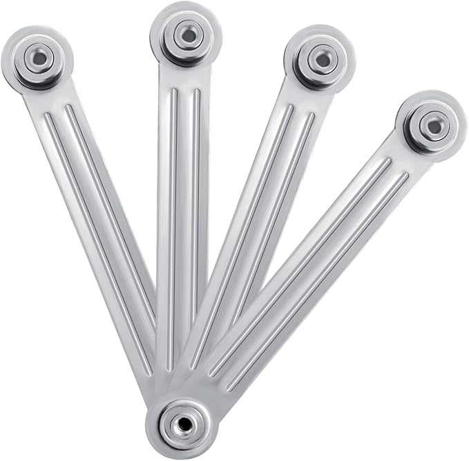 Glider Bearing Arm Bracket Replacement Hardware Rocker Parts, 9 Inch Overall Length, 7-1/2 Inch Between Mounting Holes - Photo 1