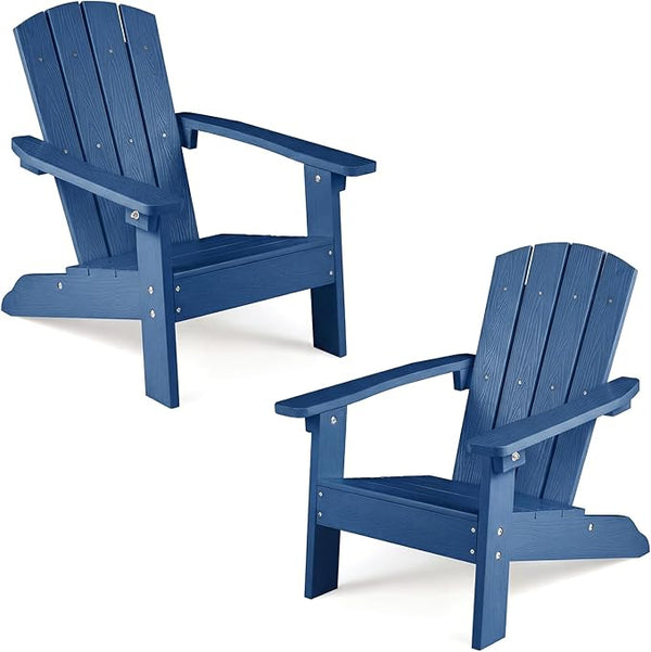 Giantex Kids Adirondack Chair, All-Weather HIPS Children's Outdoor Chair w/Ergonomic Design - Photo 1