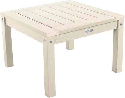 highwood AD-KITRKCH1-WAE Lehigh 2 Rocking Chairs with Adirondack Side Table, Whitewash