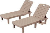 UDPATIO Outdoor Lounge Chairs Set of 2 - Photo 1
