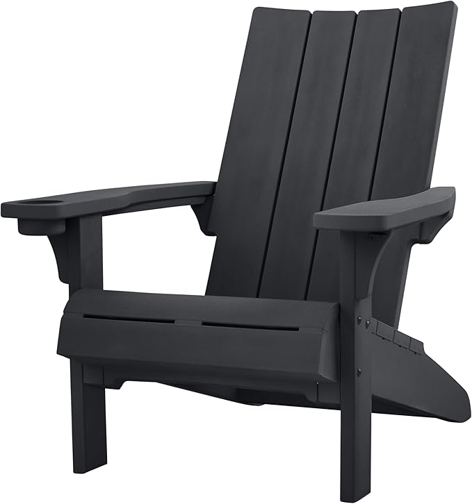 Keter Modern Adirondack Chair - Graphite