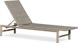 PURPLE LEAF Patio Chaise Lounge Rattan Chair Outdoor Pool Adjustable Recliner Wicker Lounger for Outside Woven - Photo 1