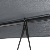 Outdoor Garden Swing Bench with Canopy and Cushions, 3-Seater Patio Swing Bed, Durable Powder-Coated Steel Frame - Photo 8