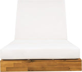 Christopher Knight Home Maril Acacia Wood Chaise Lounge Chair Outdoor, Adjustable Backrest Sun Lounger Recliner - Photo 7