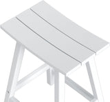 WestinTrends Malibu Malibu 24 Inch Counter High Saddle Stools (Set of 3), Gray - Photo 5