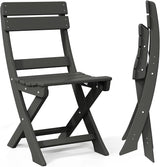 Costaelm Outdoor Patio Modern Folding Dining Chair - Photo 7