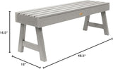 Highwood Weatherly Picnic Bench, 4ft, Harbor Gray - Photo 3