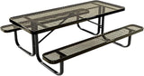 COATEDOUTDOORFURNITURE Heavy-Duty Portable Outdoor Kids Table, Expanded Metal Kids Picnic Table - Photo 1