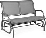 LUARANE Swing Glider Chair, Heavy-Duty Steel Frame 2-Person Outdoor Swing Bench - Photo 1