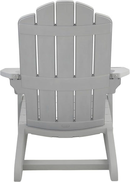 Keter Kiawah Adirondack Chair - Gray