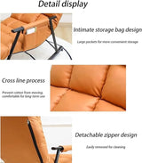 Outdoor Zero Gravity Chair Reclining, Rocker Chair Outdoor, Fully Padded Patio Chair - Photo 7