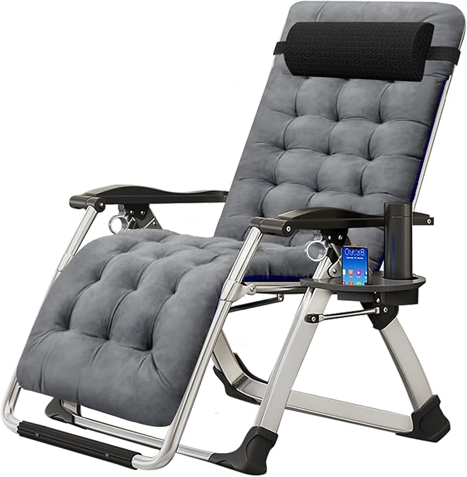 ABORON Zero Gravity Chair, Premium Outdoor Lawn Folding Lounge Chairs - Photo 1