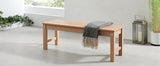 Psilvam Outdoor Bench, Two Person Poly Lumber Porch Bench, Weatherproof Garden Bench That Never Rot and Fade - Photo 5