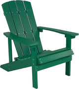 Flash Furniture Charlestown Commercial Grade Indoor/Outdoor Adirondack Chair - Photo 1