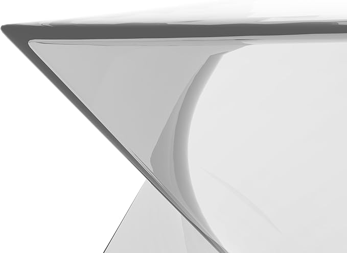 LeisureMod 15.75" Triangular Side Table, Stackable Plastic Accent End Table for Indoor & Outdoor Use - Photo 8