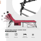 KingCamp Folding Outdoor Chaise Lounge - Photo 6
