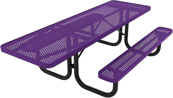 COATEDOUTDOORFURNITURE Heavy-Duty Portable ADA-Compliant Outdoor Picnic Table - Photo 1