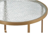 Elle Decor Mirabelle Outdoor Coffee Table in French Gold - Photo 5