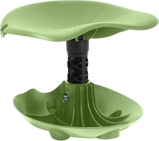 TheXceptional ROCKr | Ergonomic Rocking Garden Stool with Tilting Base for Gardeners | Durable Chair for Gardening with Contoured Seat | Made in USA by Vertex Products | Model EX120