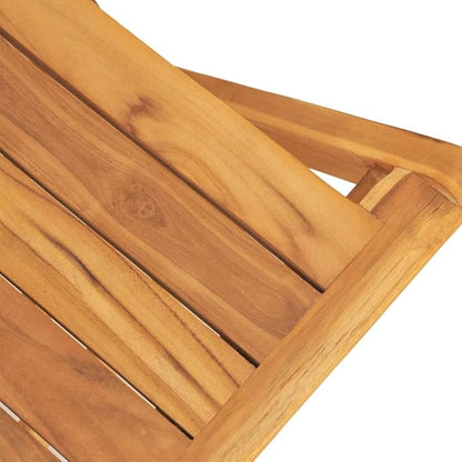 Folding Patio Chairs 2 pcs 18.5"x24"x35.4" Solid Wood Teak Outdoor Chairs Furniture Balcony Furniture Suitable for Gardens, Pools, patios.