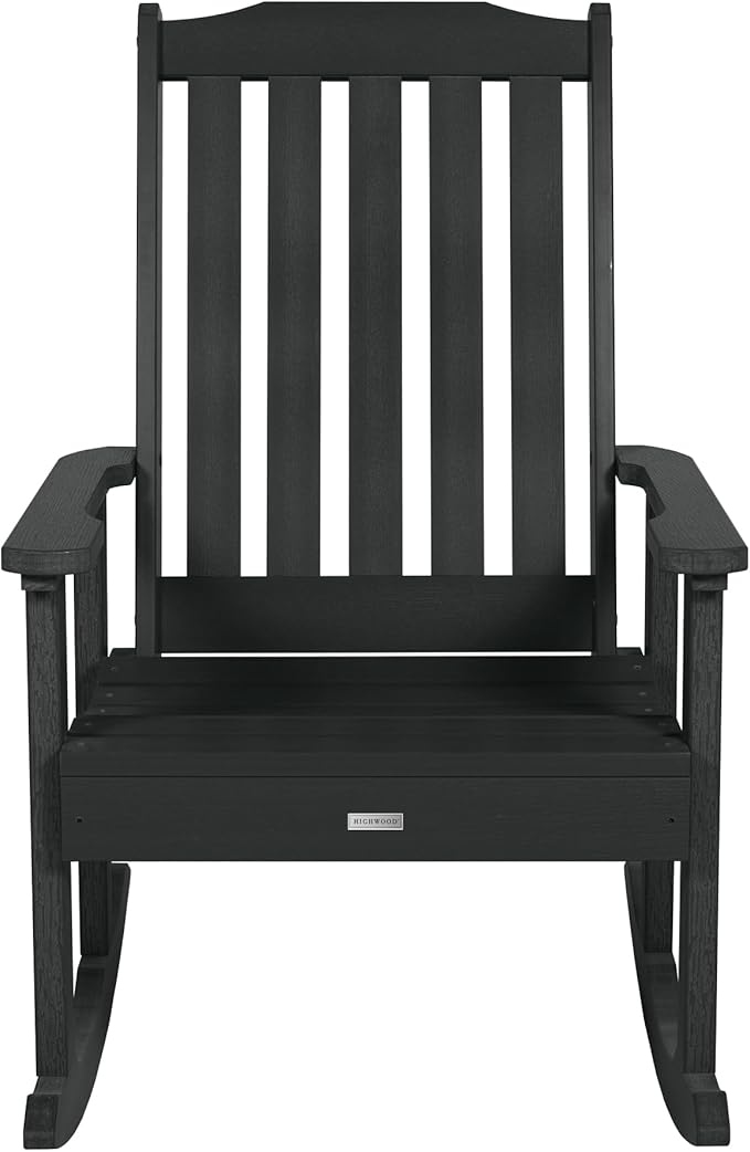 highwood Lehigh Rocking Chair, Black