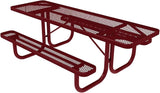 COATEDOUTDOORFURNITURE Heavy-Duty Portable ADA-Compliant Outdoor Picnic Table - Photo 1