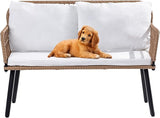 Homsido 41'' Outdoor Patio Loveseat - Photo 1