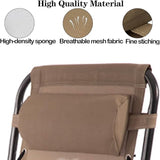 Zero Gravity Chair Set of 2 Replacement Pillow Headrest with Elastic Band - Photo 2