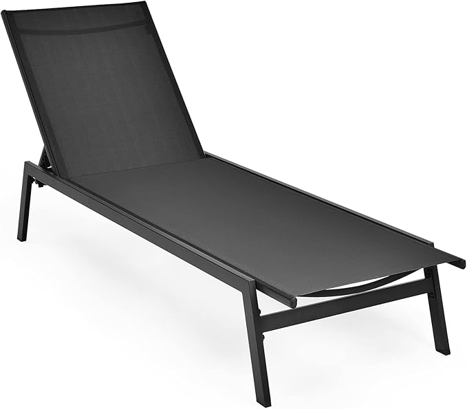 Tangkula Outdoor Chaise Lounge Chair - Photo 1