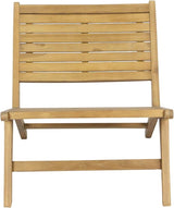 JONATHAN Y PAT2000A Leo Mid-Century Modern Wood Armless Outdoor Patio Chair Contemporary, Bohemian, Coastal - Photo 7